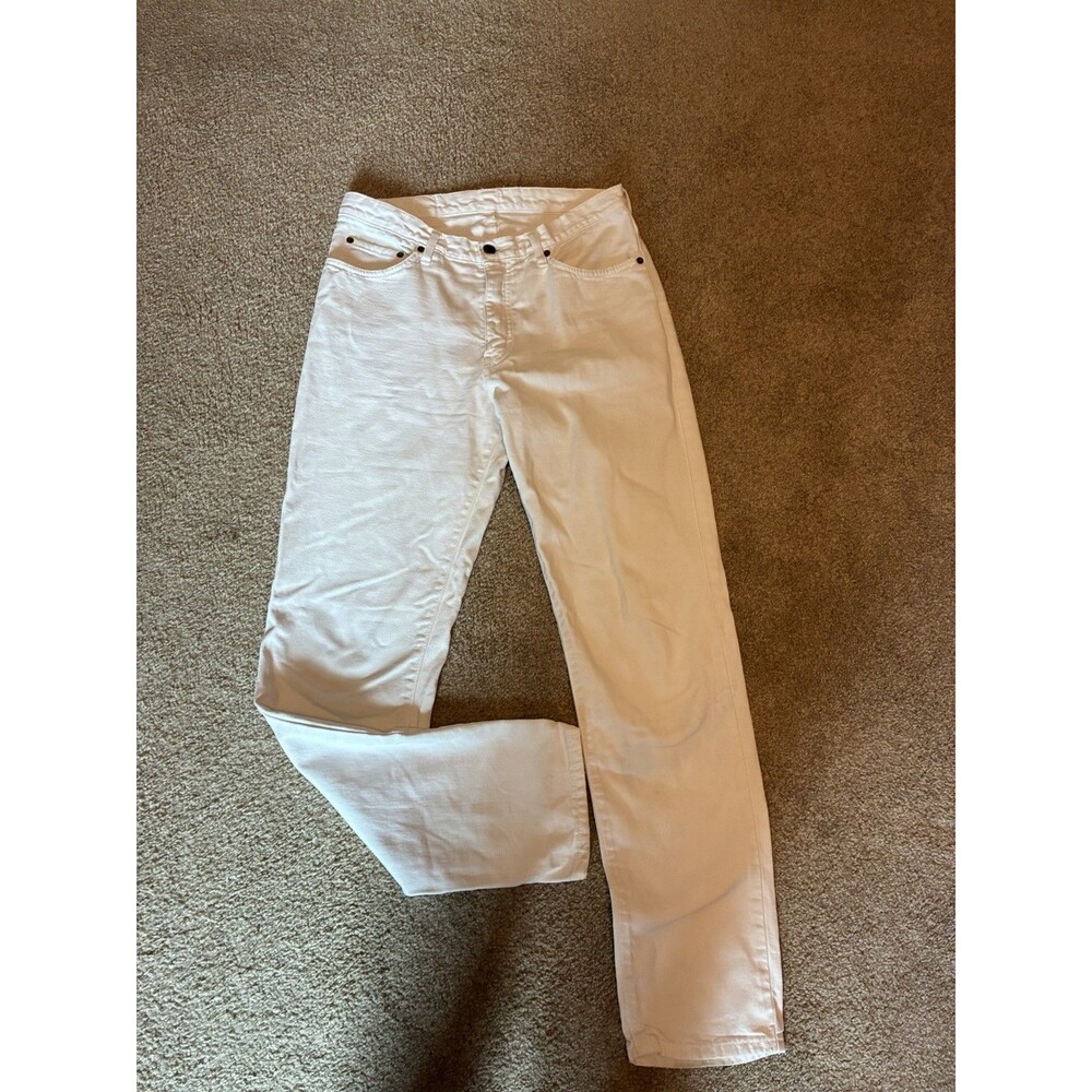 Edwin Vintage Men’s Jeans Size 30 X 30 White Pants